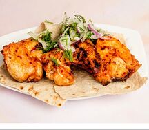 Шашлык из мякоти курицы