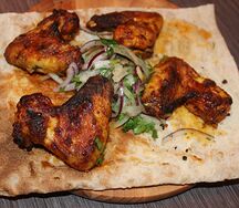 Шашлык из куриных крыльев