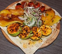 Овощи на мангале