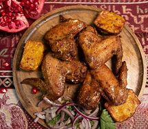 Шашлык из куриных крыльев