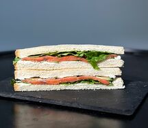 Сэндвич с лососем
