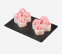 Ролл Лава с крабом