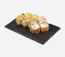 Жареный ролл с угрём