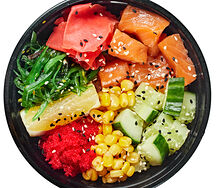 Поке с лососем