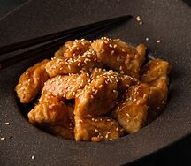 Стрипсы в соусе