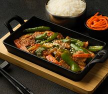 Жареный перец со свининой