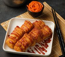 Минтай в сухарях