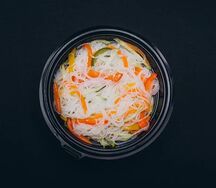 Фунчоза с овощами