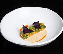 Филе лосося на углях