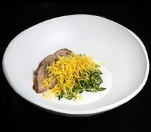 Стейк-салат с телятиной