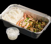 Соте из баклажанов с курицей