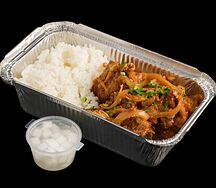 Хе из куриных крылышек с рисом