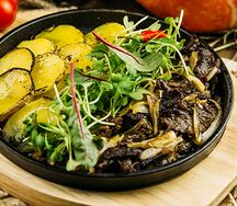 Конспиративная сковорода с говядиной 