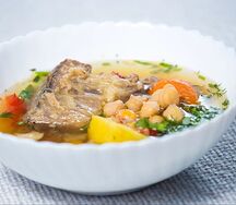 Шурпа с говядиной 