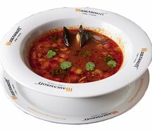 Тайский суп Том Ям с морепродуктами