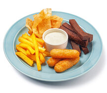 Ассорти из горячих закусок