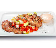 Свинина с овощами