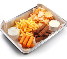 Ассорти из гор закусок на Троих