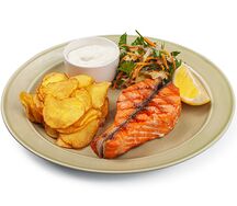 Стейк из форели