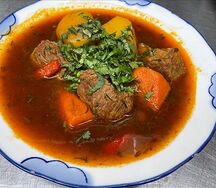 Шурпа с говядиной