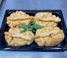 Манты с говядиной жареные