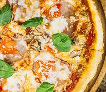 Прошутто с ветчиной и грибами