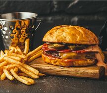 Крафт бургер Пепперони