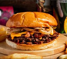 Крафт-бургер Двойной бекон