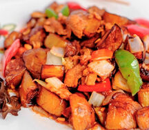 Баклажаны со свининой