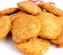 Баклажаны фаршированные в сухарях