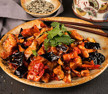 Карамелизированные баклажаны