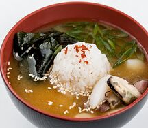 Мисо с морепродуктами