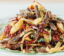 Говядина с кальмаром