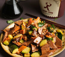 Салат из говяжьего языка