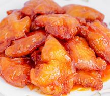 Куриное филе в кисло-сладком соусе