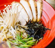 Рамен с курицей