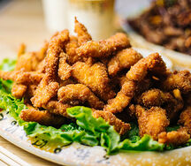 Куриное филе в сухарях