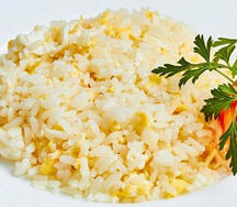 Рис с яйцом