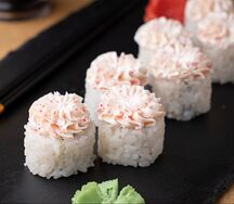 Нежный с лососем и гребешком