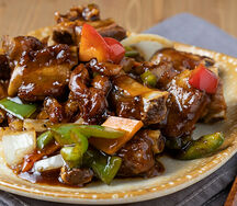 Ребрышки в карамельном соусе