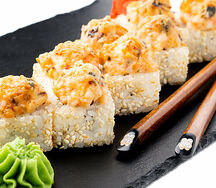 Мидии гриль