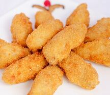 Куриные крылышки в сухарях