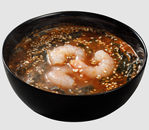 Кимчи суп с креветками (острый)