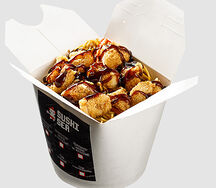 Яичная лапша с курицей