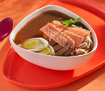 Мисо-суп с лососем