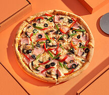 Пицца Ветчина-грибы