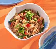 Рис с курицей