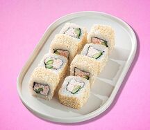 Ролл Калифорния в кунжуте (Еда за баллы)