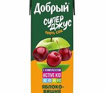 Сок Добрый яблоко-вишня