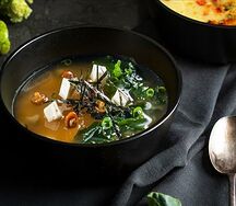 Мисо суп с грибами